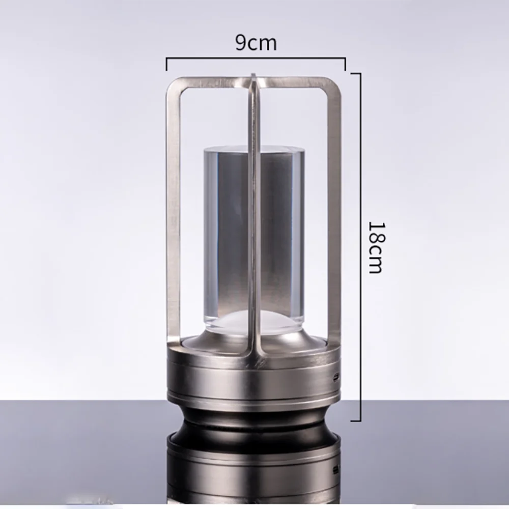 LED Touch Dimmable Table Lamp – Rechargeable Plastic Desk & Bedside Lamp