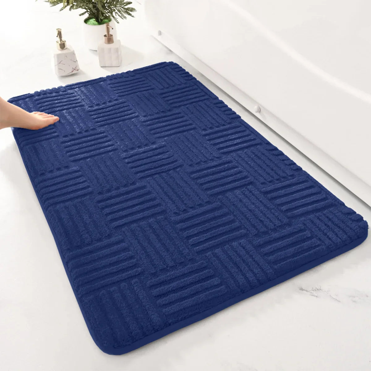 Thick Absorbent Bathroom Floor Mat