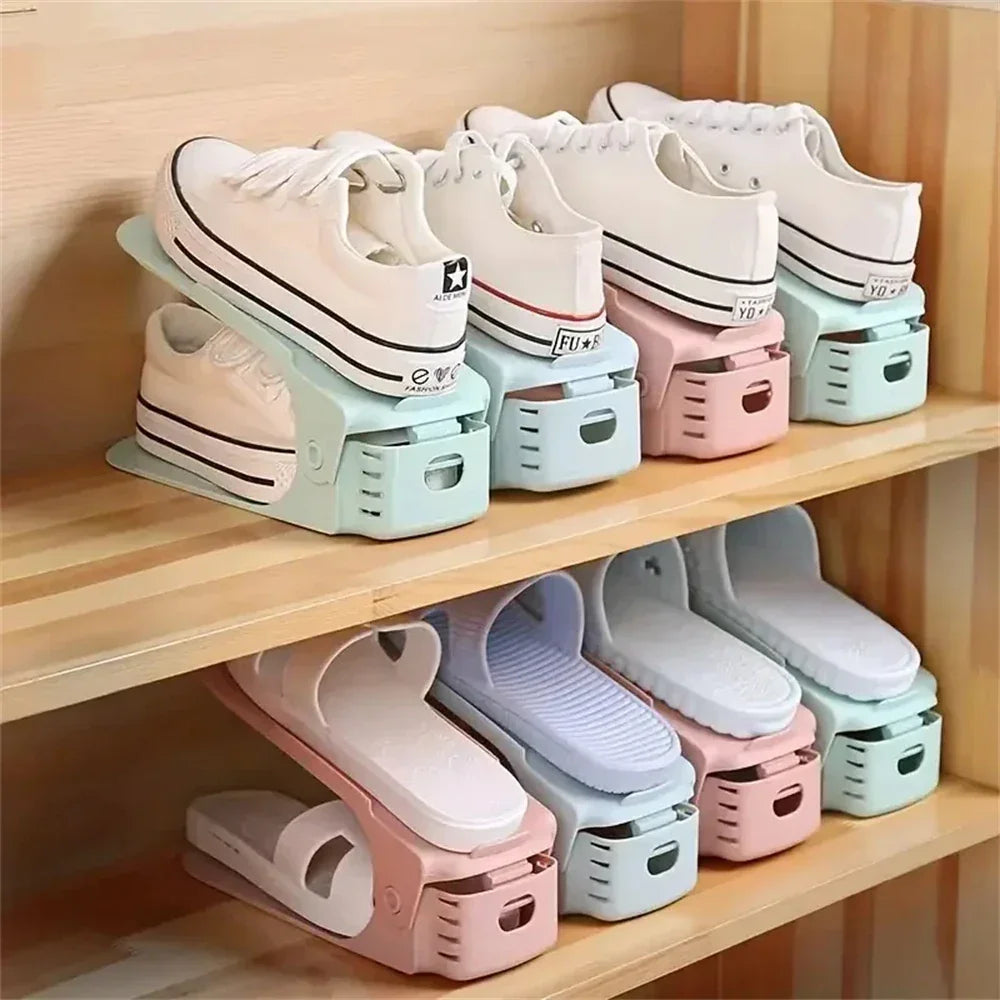 [Buy 10 Get 20] Adjustable Shoe Stacker Organizer