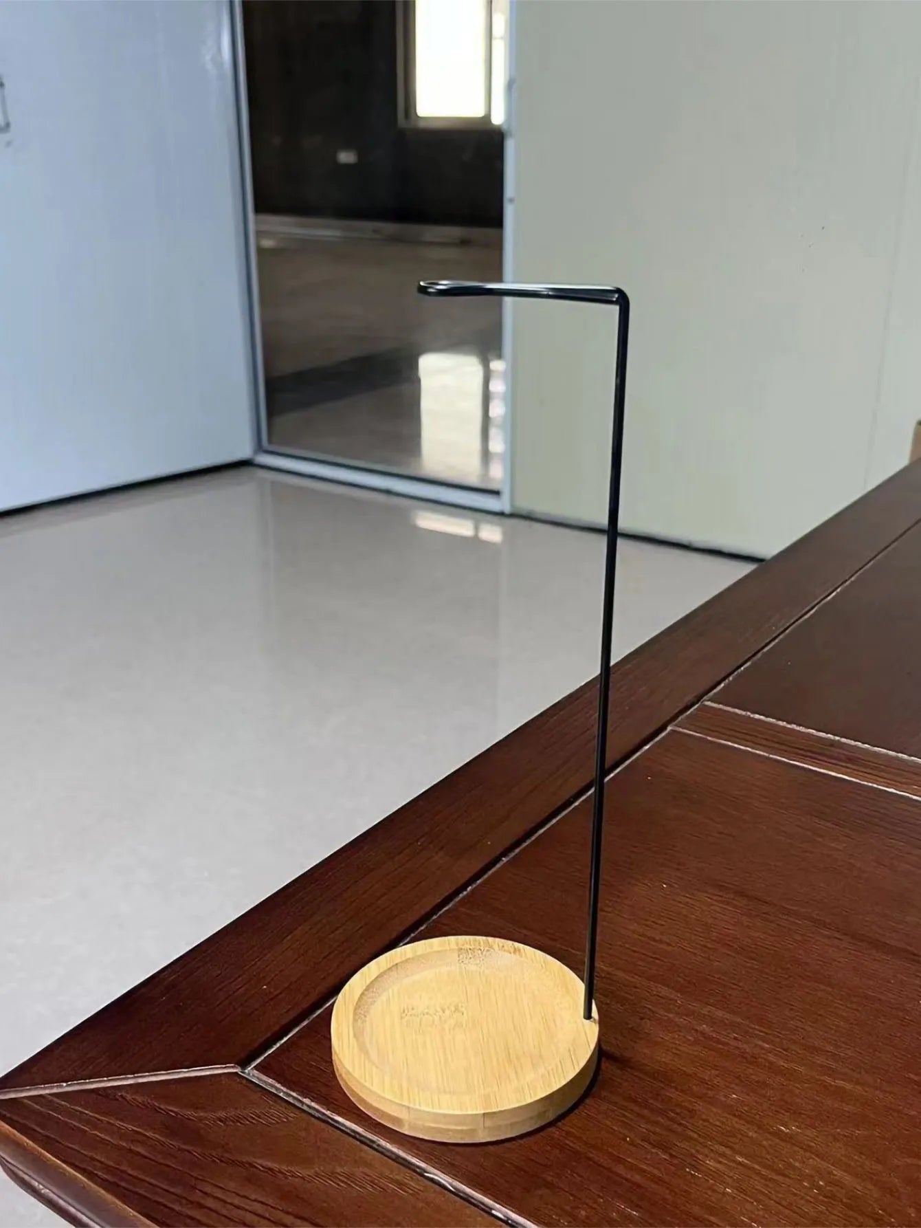 Wooden Upside Down Incense Burner – Round Stick Holder & Home Yoga Decoration