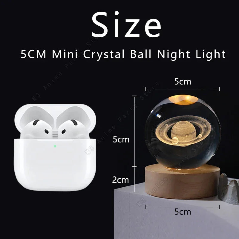 Minimalist Solar System Crystal Table Lamp